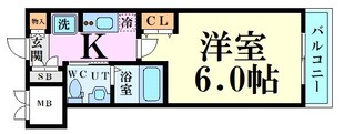 エステムコート新大阪Ⅷレヴォリスの物件間取画像